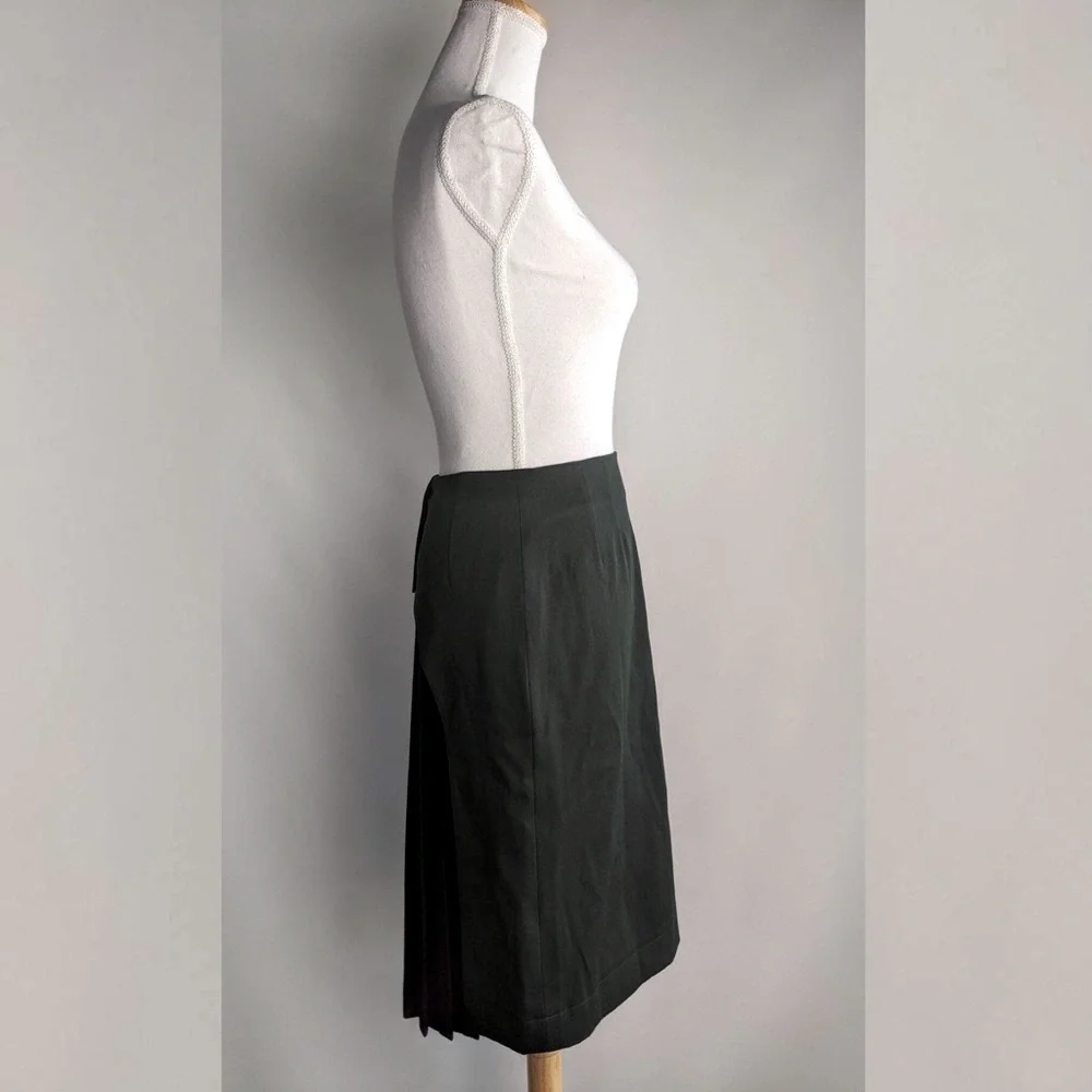 Fendi Pleated Inset A-Line Skirt - sz 40(IT) - Picture 4 of 7